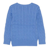 Ralph Lauren Maglia Girocollo Tinta Unita con Logo per Bambino 323702674016 AZZURRO RALPH LAUREN 
