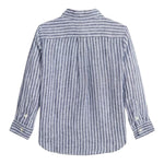 Ralph Lauren Camicia Tinta Unita con Fantasia A Righe per Bambino 323962145001 BLU RALPH LAUREN 