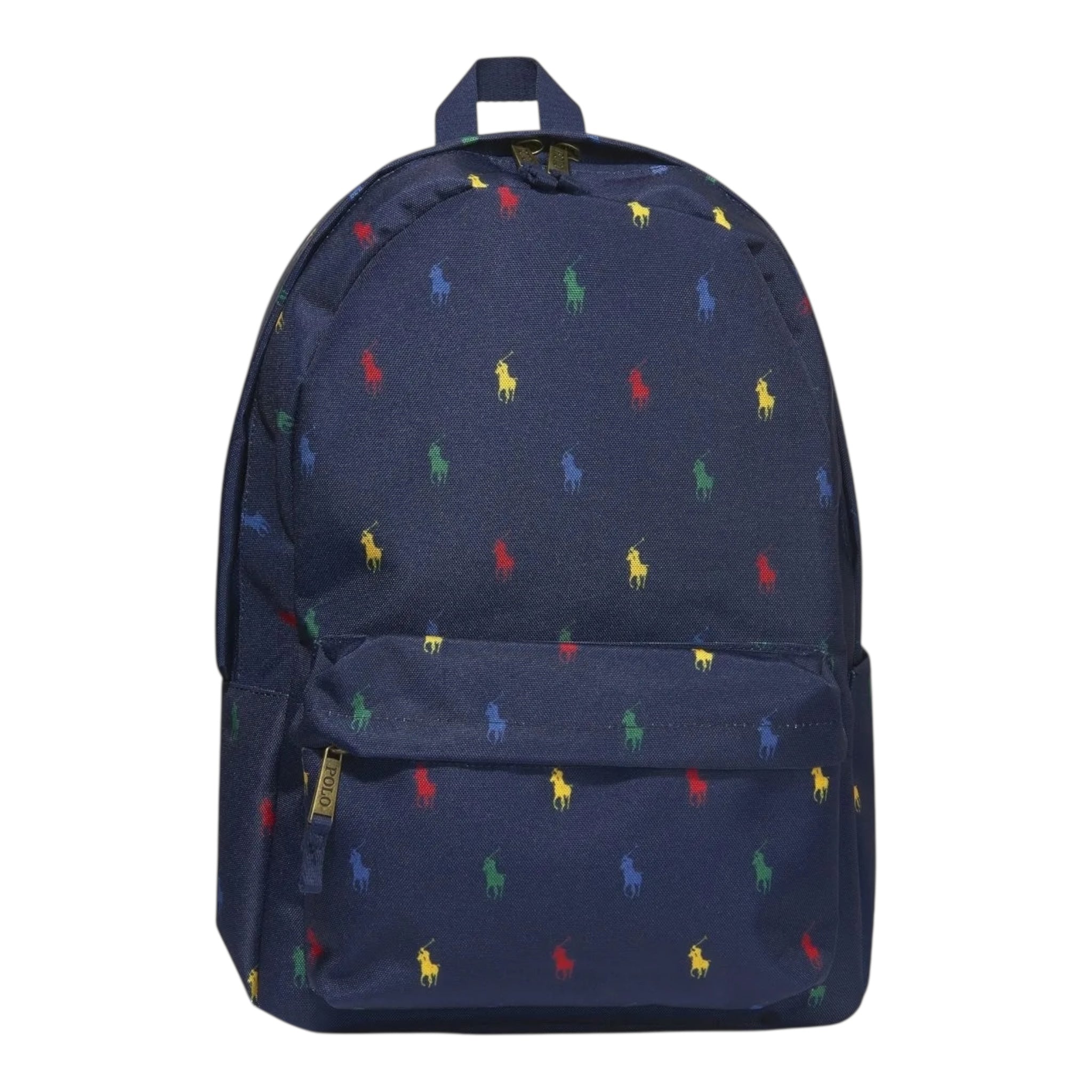 Ralph Lauren Zaino Tinta Unita con Logo per Bambino 9AR048 BLU RALPH LAUREN 