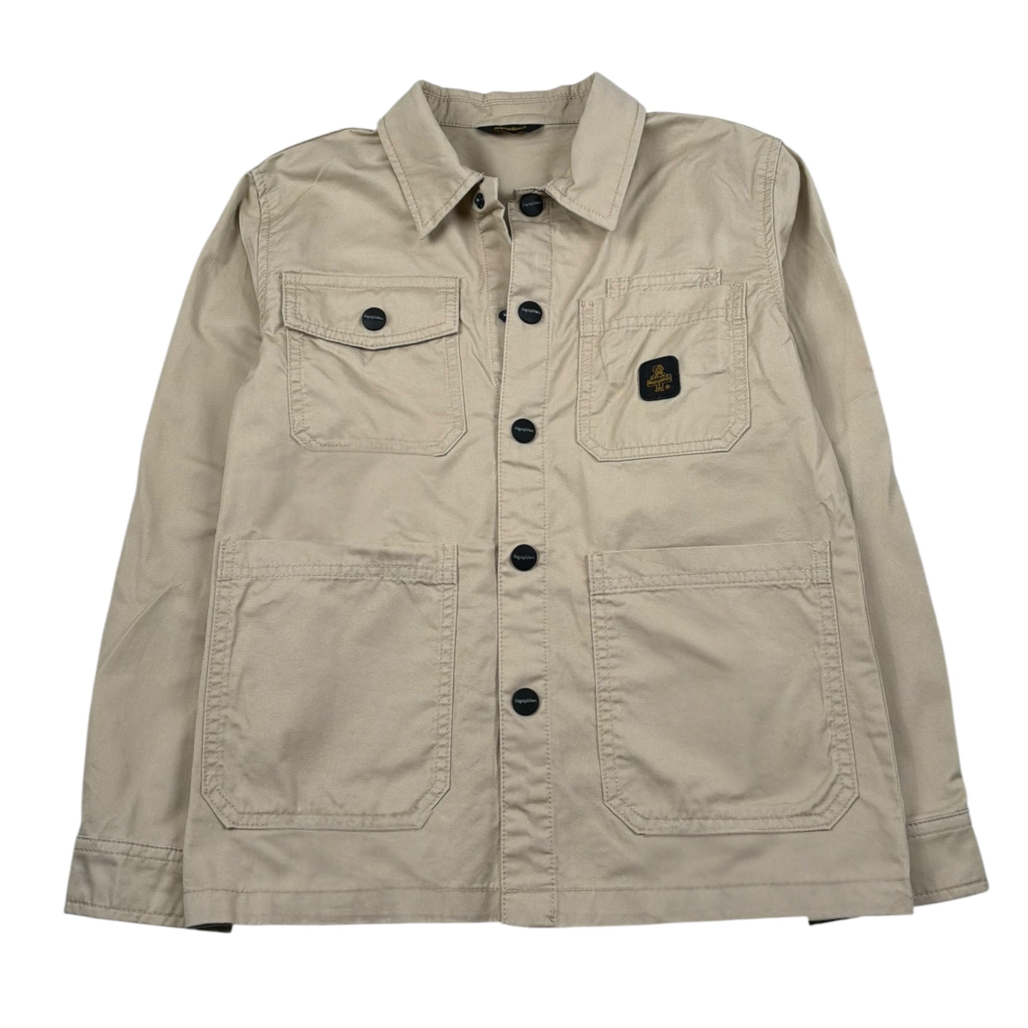 Refrigiwear Camicia Manica Lunga Tinta Unita per Bambino 135JRMJS25 BEIGE REFRIGIWEAR 