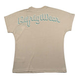Refrigiwear T-Shirt Girocollo Tinta Unita con Logo per Bambino 138TRMJS25 BEIGE REFRIGIWEAR 