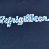 Refrigiwear T-Shirt Girocollo Tinta Unita con Stampa per Bambino 156TRMJS25 BLU REFRIGIWEAR 