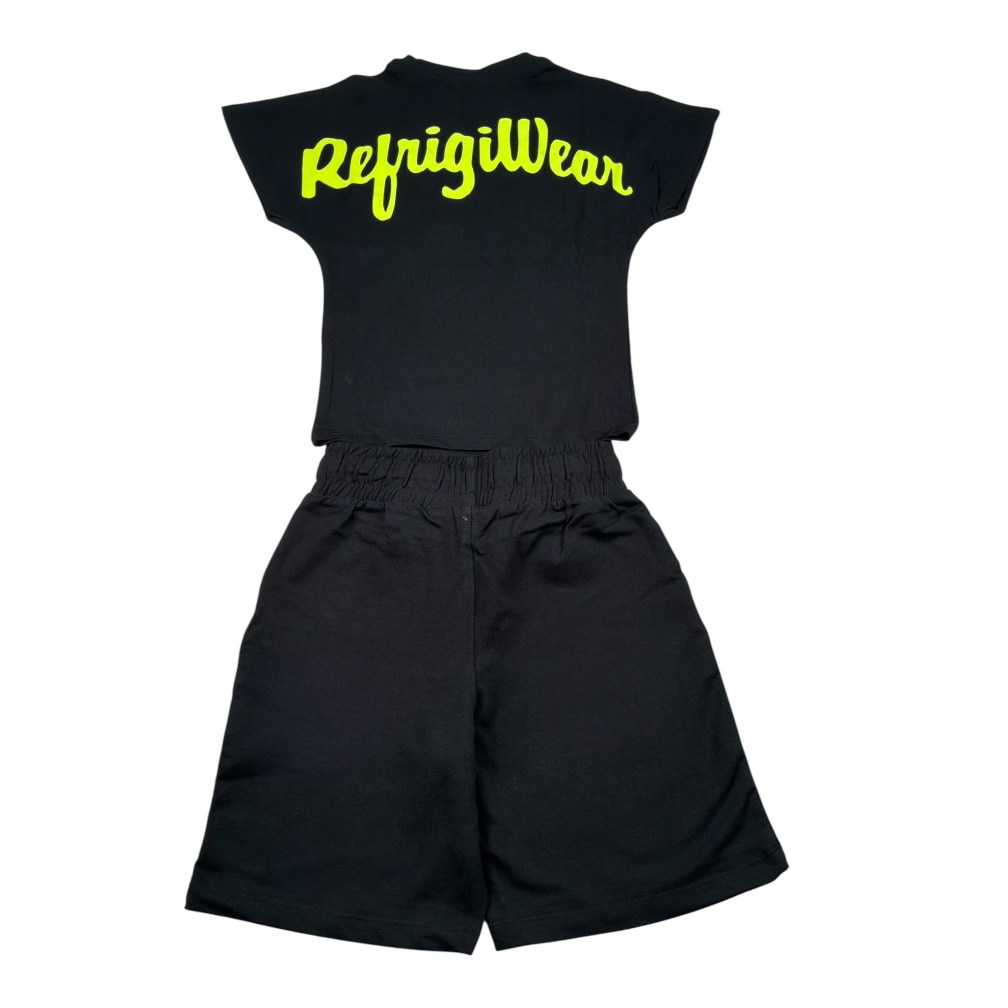 Refrigiwear Completo 2 Pezzi T-Shirt-Bermuda per Neonato R1101W25X NERO REFRIGIWEAR 