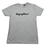 Refrigiwear T-Shirt Girocollo Tinta Unita Constampa per Bambino RW376 GRIGIO REFRIGIWEAR 