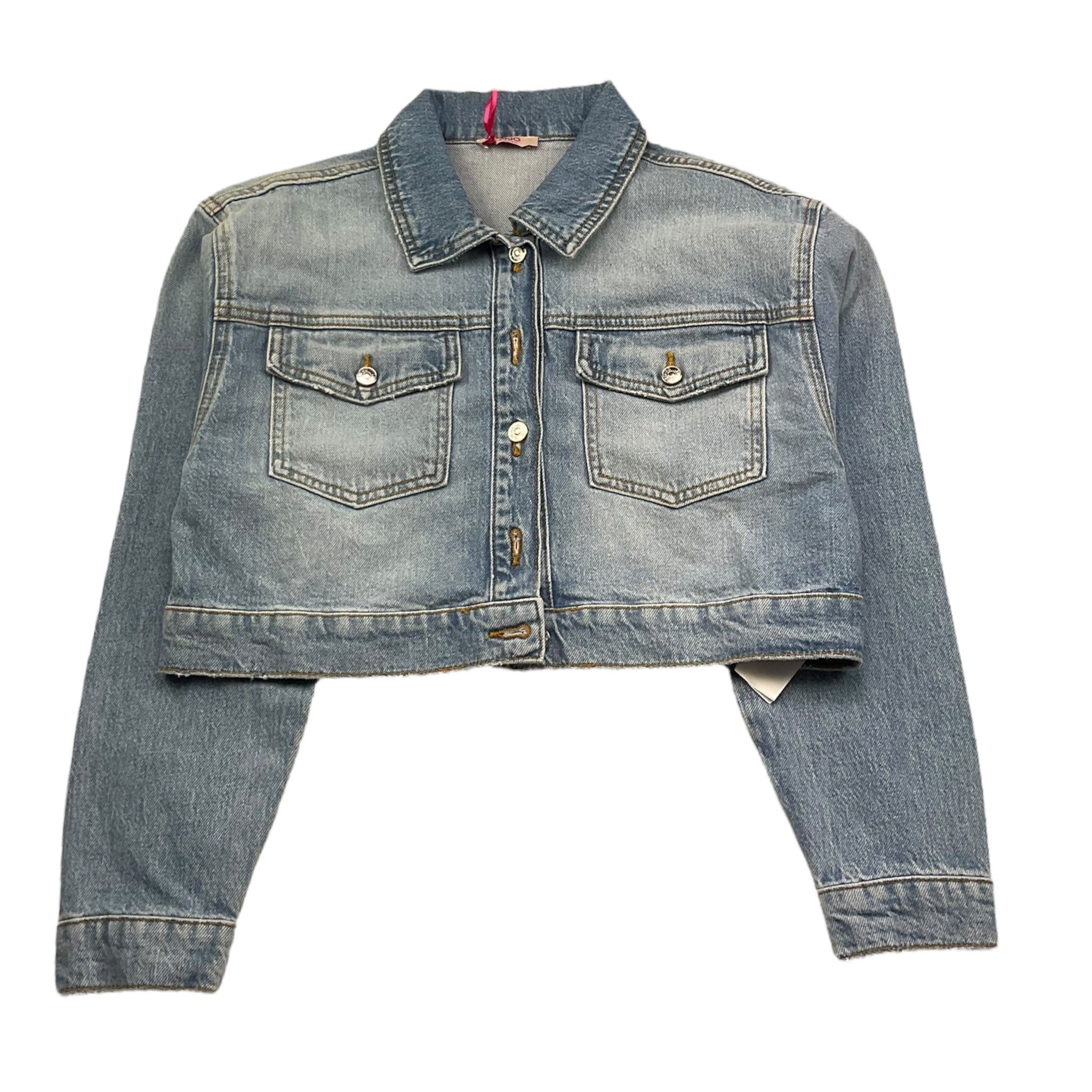 Liu Jo Giubbino In Denim Tinta Unita per Bambina GA5180 AZZURRO LIU JO 