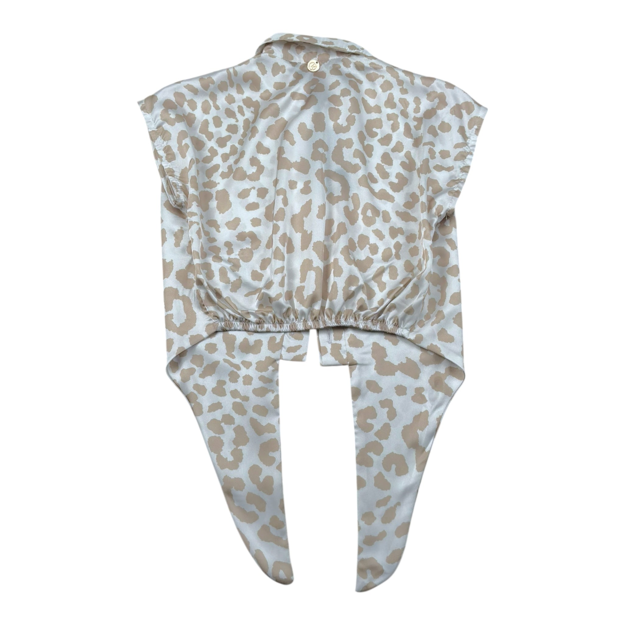 Relish Camicia Tinta Unita con Fantasia Maculata per Bambina RGP2403006001 BIANCO RELISH 