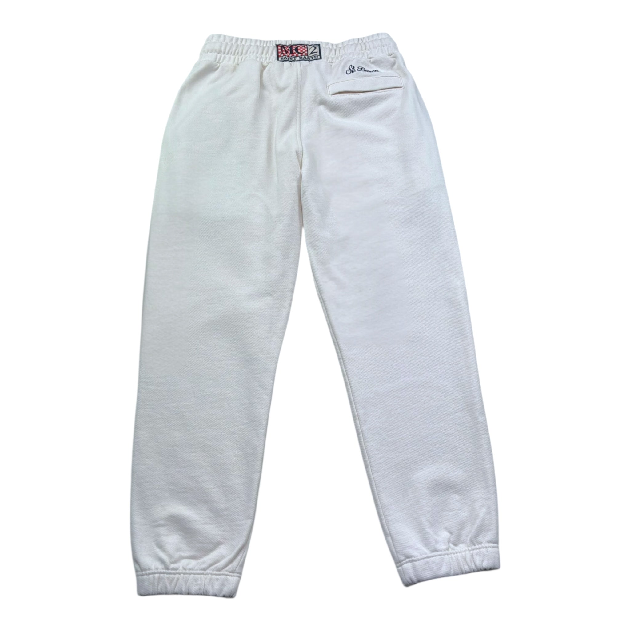 Saint Barth Pantalone Modello Tuta Tinta Unita per Bambino 00646L BEIGE SAINT BARTH 