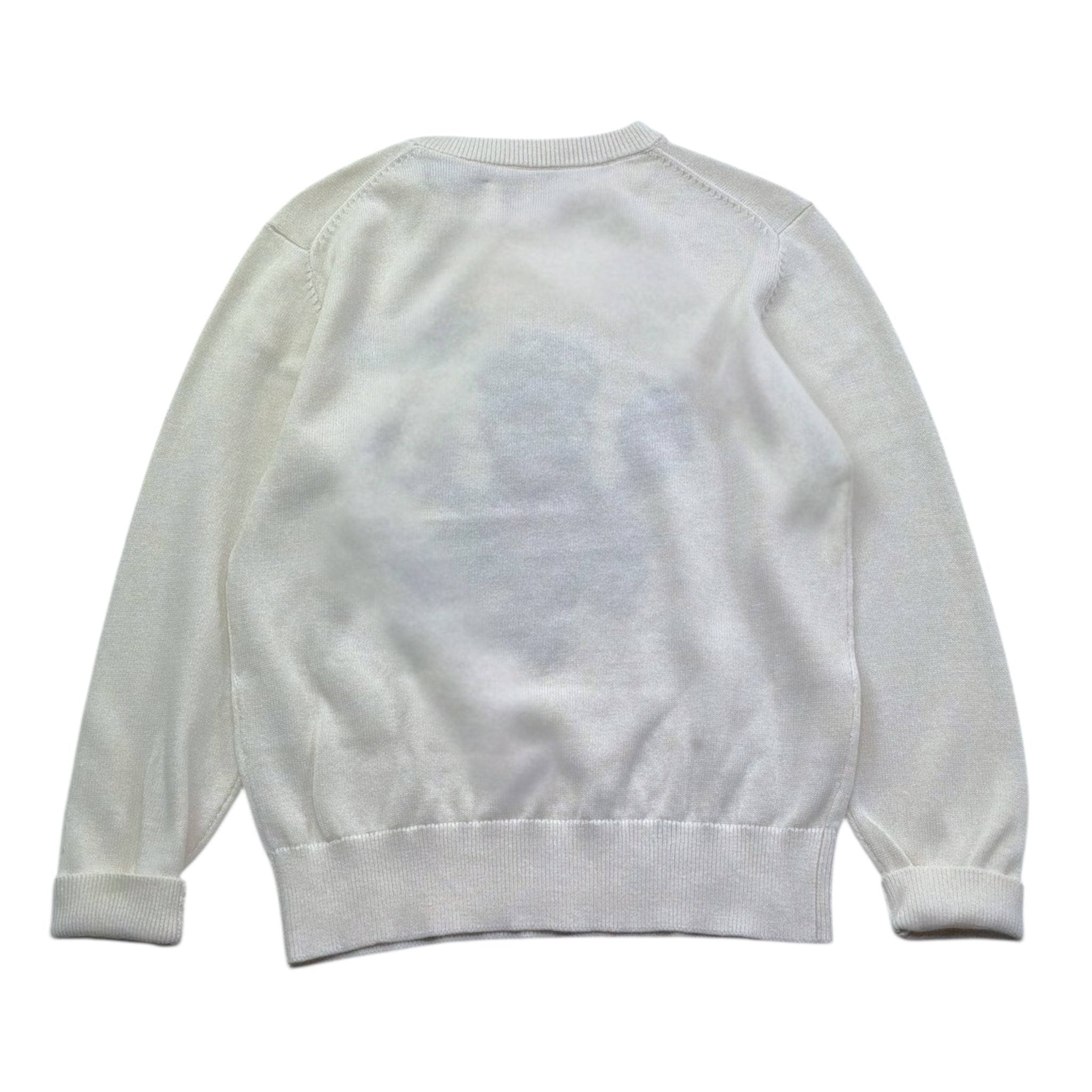 Saint Barth Maglia Tinta Unita con Stampa per Bambino 01040L BEIGE SAINT BARTH 