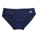 Saint Barth Costume Mutandina Tinta Unita per Bambino BIL00010 BLU SAINT BARTH 