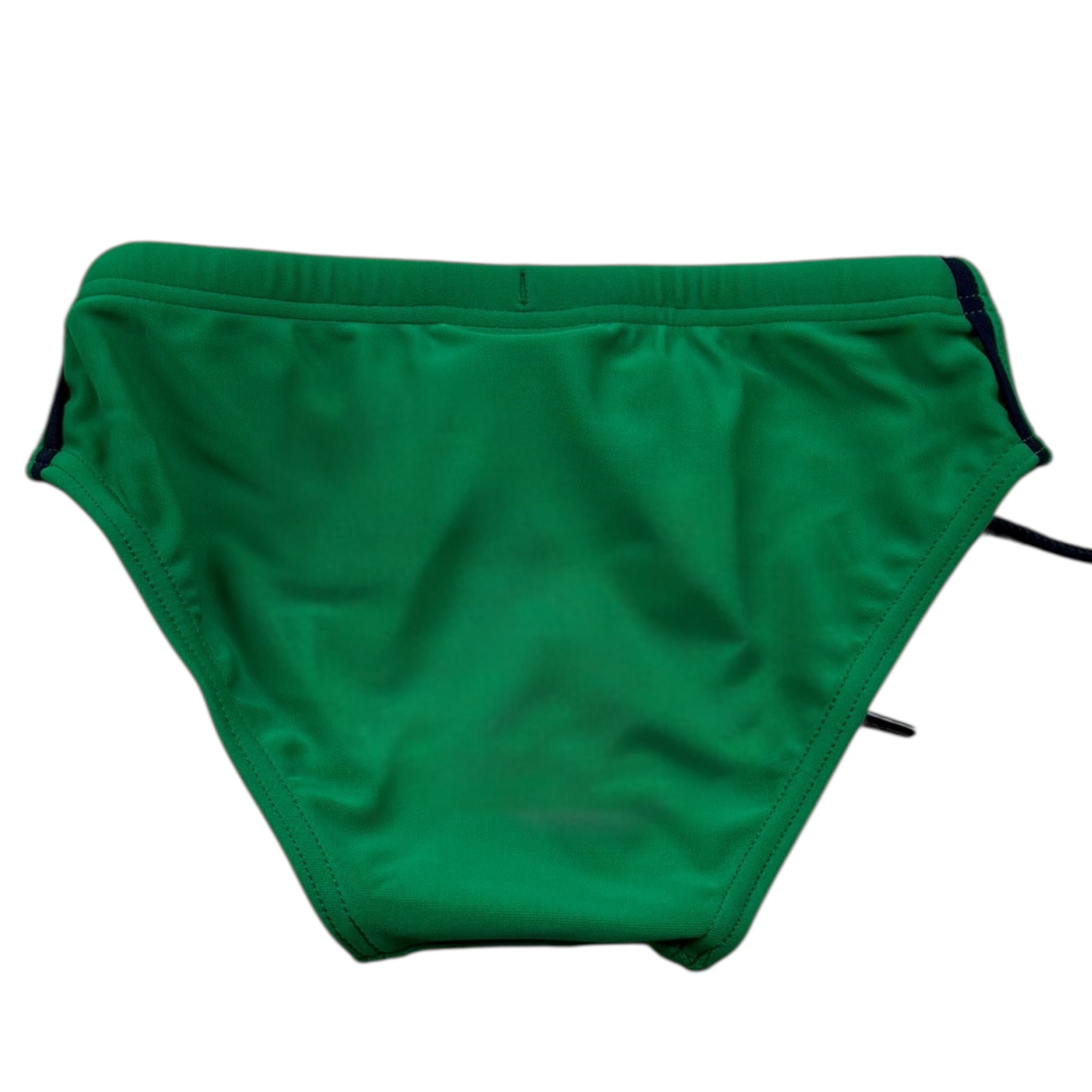 Saint Barth Costume Mutandina Tinta Unita per Neonato BIL00010N VERDE SAINT BARTH 