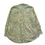 Saint Barth Camicia Manica Lunga Fantasia Floreale per Bambina BRIG00300922 BIANCO SAINT BARTH 