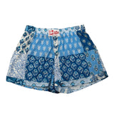 Saint Barth Short Stampa Fantasia con Elastico In Vita per Bambina BXY00100 BLU SAINT BARTH 