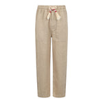 Saint Barth Pantalone Tinta Unita con Elastico In Vita per Neonato CALAIS BEIGE SAINT BARTH 