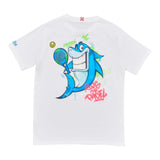 Saint Barth T-Shirt Girocollo Tinta Unita con Stampa  per Bambino CPT BIANCO SAINT BARTH 