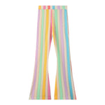 Saint Barth Pantalone Multifantasia Modello Palazzo per Bambina GWENDAX MULTICOLOR SAINT BARTH 