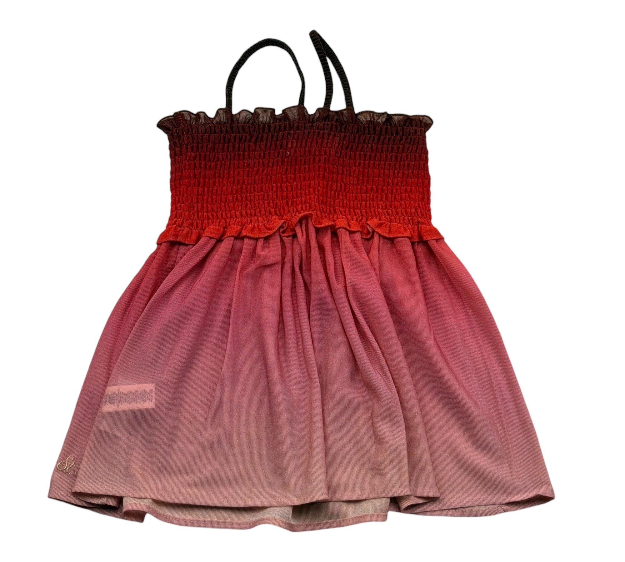 Saint Barth Top Bretelline Tricolore per Bambina IRM001 MULTICOLOR SAINT BARTH 