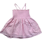 Saint Barth Camicia Bretelline Tinta Unita In Pizzo Sangallo per Bambina IRMINE ROSA SAINT BARTH 