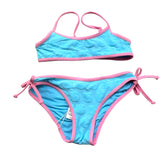 Saint Barth Costume 2 Pezzi Fascia-Mutandina per Bambina JAIDENN AZZURRO SAINT BARTH 