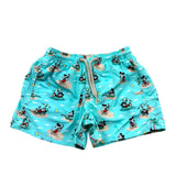 Saint Barth Costume Stampa Fantasia per Bambino JEA0004JEA VERDE ACQUA SAINT BARTH 