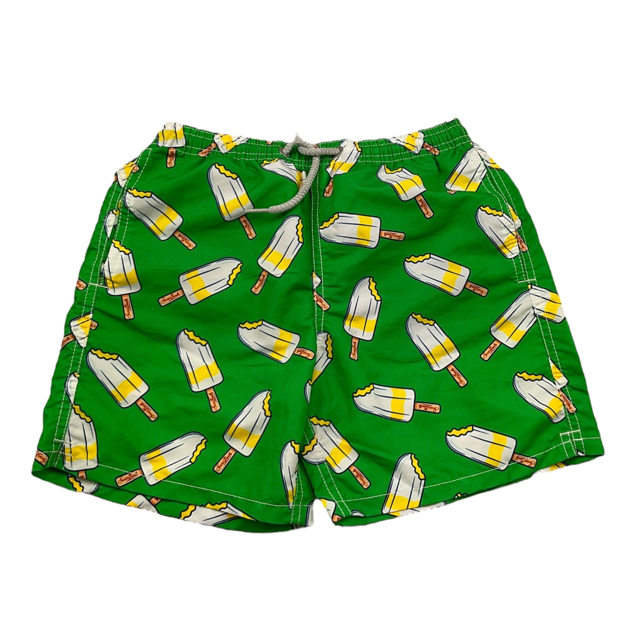 Saint Barth Costume Tinta Unita con Stampe Ghiaccioli per Bambino JEANICE VERDE SAINT BARTH 