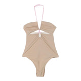 Saint Barth Costume Intero Tinta Unita Glitterato per Bambina KINSLEY ORO SAINT BARTH 