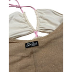 Saint Barth Costume Intero Tinta Unita Glitterato per Bambina KINSLEY ORO SAINT BARTH 