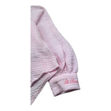 Saint Barth Camicia Manica Lunga Tinta Unita con Logo per Bambina MAIRAJR ROSA SAINT BARTH 