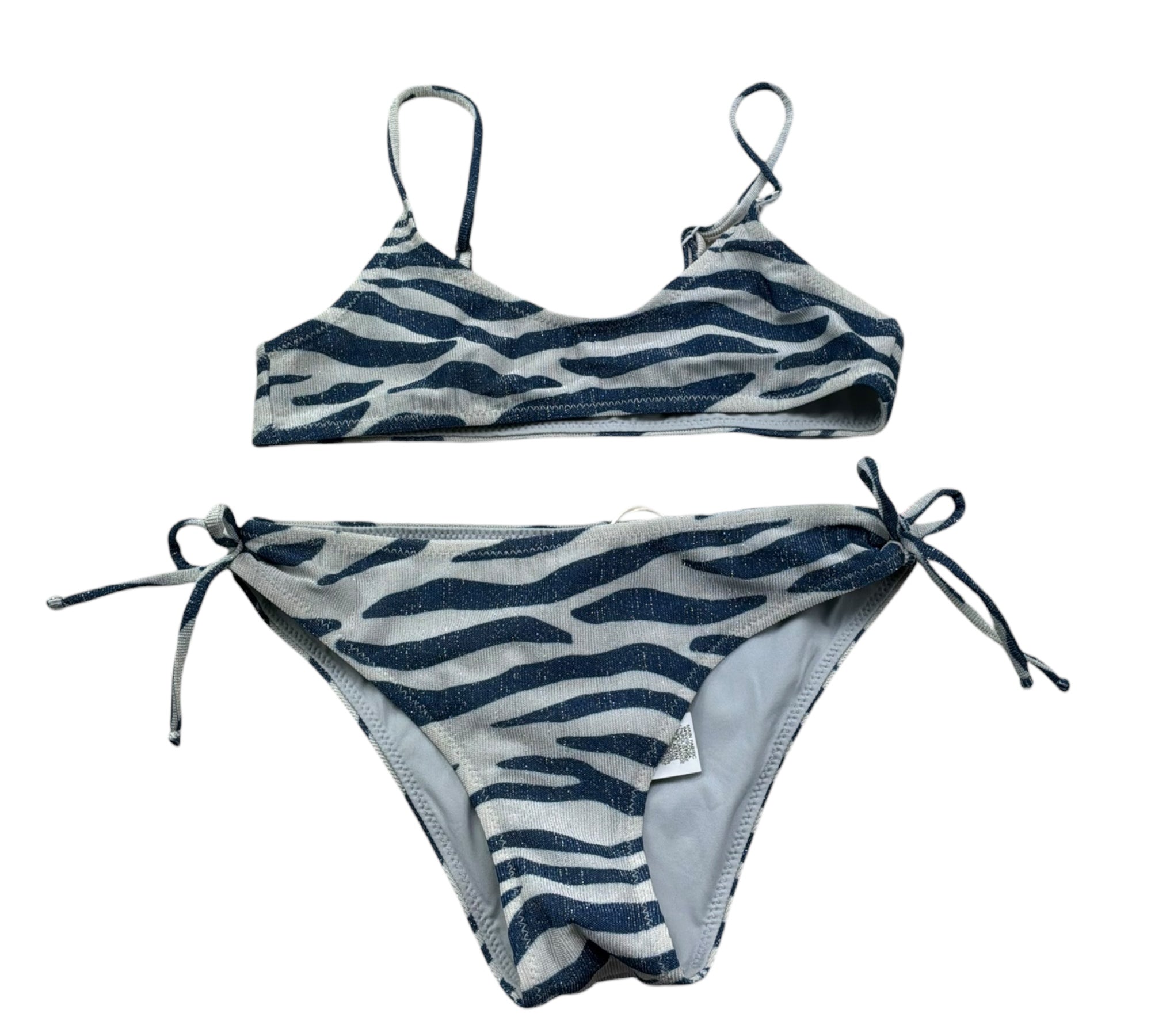Saint Barth Costume 2 Pezzi Fascia-Mutandina per Bambina PALOMAA BLU SAINT BARTH 
