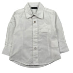 Sarabanda Camicia Manica Lunga Tinta Unita per Neonato 02112 BIANCO SARABANDA 