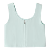 Sarabanda Top Giromanica Tinta Unita per Bambina 0B437XXX VERDE ACQUA SARABANDA 