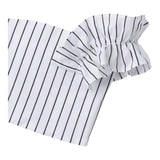 Sarabanda Top Monospalla Tinta Unita Fantasia A Righe per Bambina 0B510 BIANCO SARABANDA 