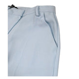 Sarabanda Pantalone Tinta Unita con Cintura per Bambina 0B529X AZZURRO SARABANDA 