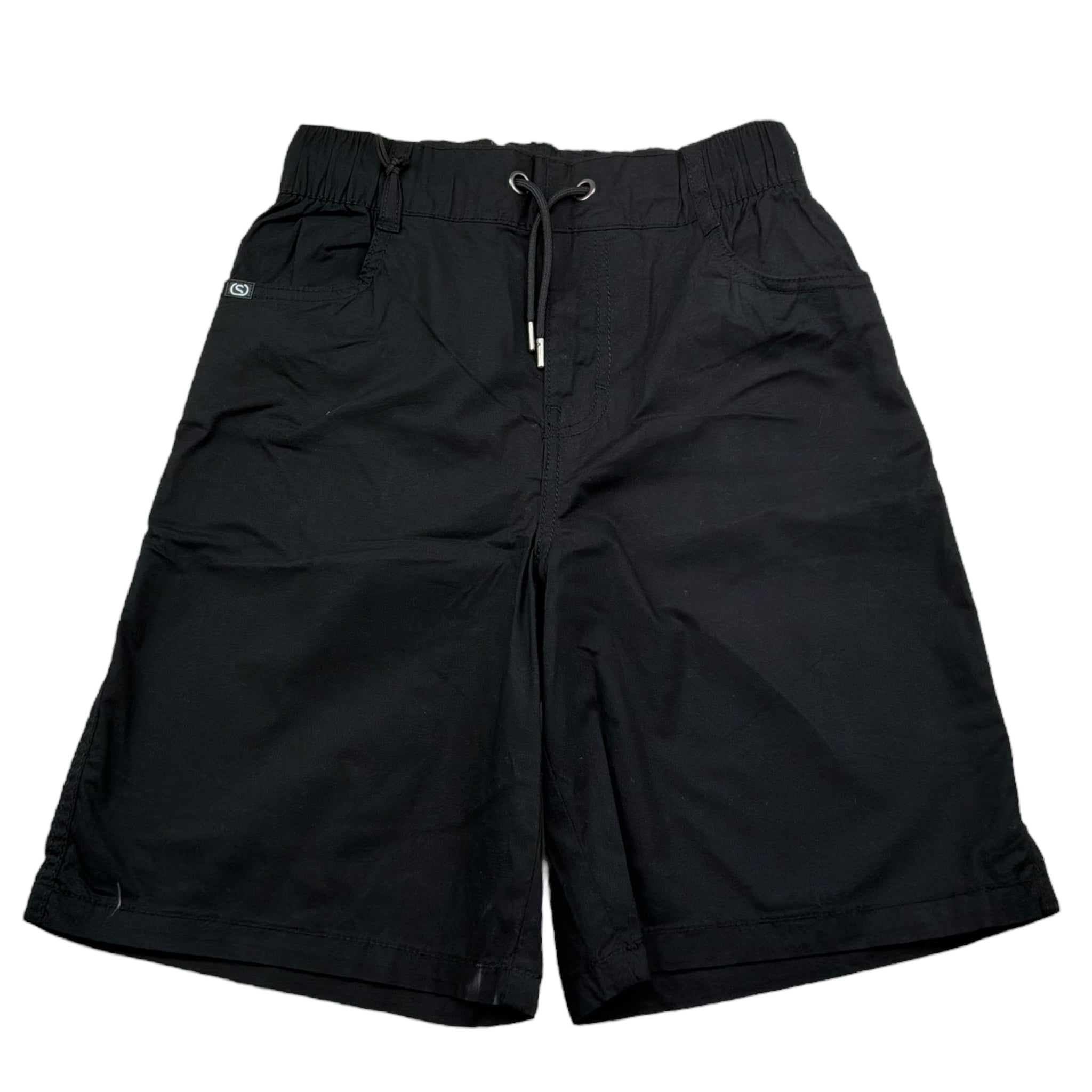 Sarabanda Bermuda Tinta Unita con Elastico In Vita per Bambino 0B717 NERO SARABANDA 