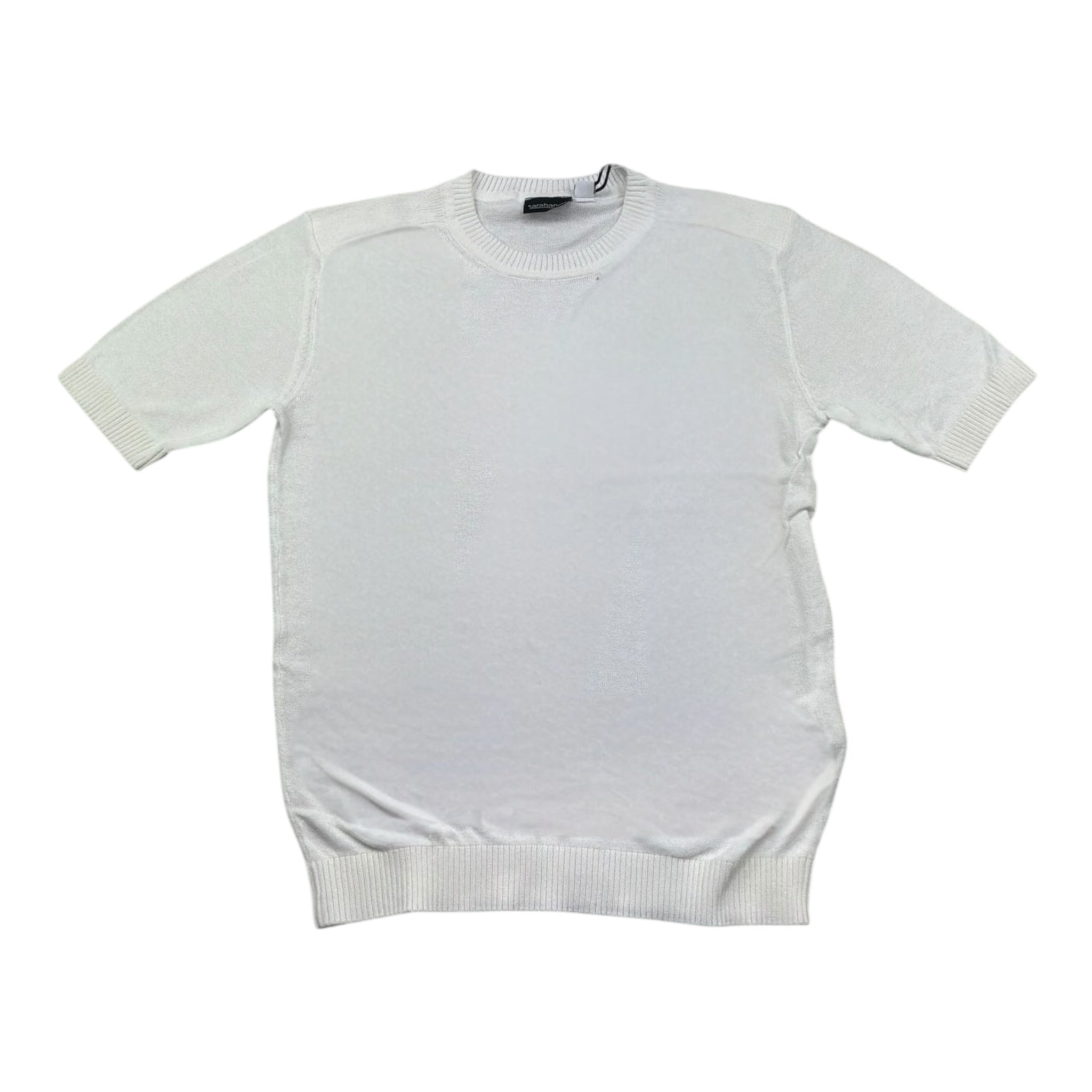 Sarabanda T-Shirt Girocollo Tinta Unita per Bambino 0B720 BIANCO SARABANDA 
