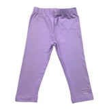 Sarabanda Leggins Tinta Unita con Logo per Neonata 0Y001 LILLA SARABANDA 