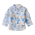 Sarabanda Camicia Manica Lunga Stampa Fantasia per Neonato 3B606 BIANCO SARABANDA 