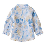 Sarabanda Camicia Manica Lunga Stampa Fantasia per Neonato 3B606 BIANCO SARABANDA 