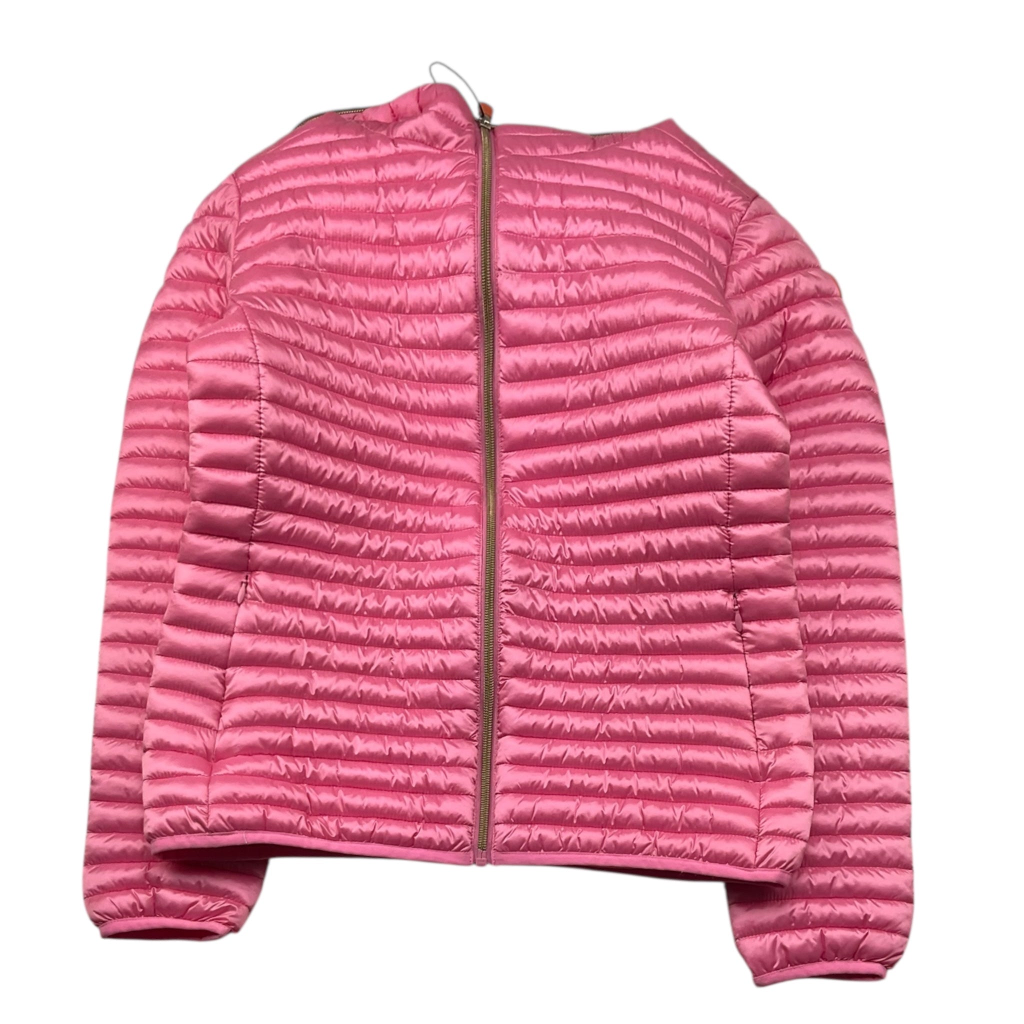 Save The Duck Giubbino Tinta Unita con Zip E Cappuccio per Bambina ROSYJ ROSA SAVE THE DUCK 