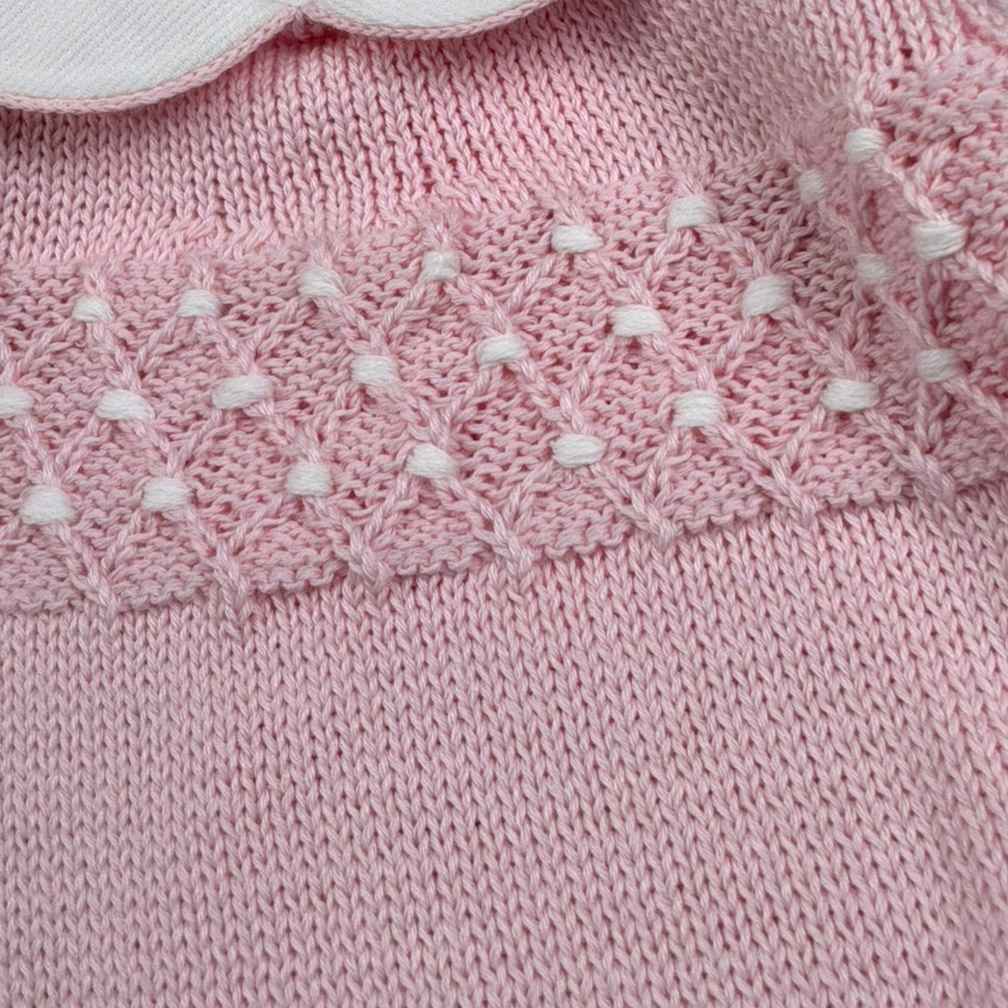Scaldacuore Completo 2 Pezzi Maglia-Pantalone Tinta Unita per Neonata PS06PANTPE24 ROSA SCALDACUORE 