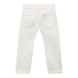 Scotch & Shrunk Pantalone Tinta Unita con Girovita Regolabile per Bambino 170392 BIANCO SCOTCH & SHRUNK 