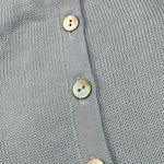 Seerose Cardigan Tinta Unita con Bottoni per Neonata 502 AZZURRO SEEROSE 