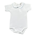 Seerose Body Tinta Unita con Colletto per Neonato 515 BIANCO SEEROSE 