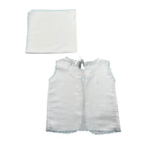Seerose Set Camicia Della Fortuna-Copertina per Neonato SETNEE BIANCO/AZZURRO SEEROSE 