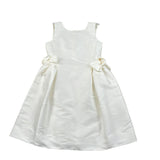 Simonetta Abito Cerimonia Tinta Unita Giromanica per Bambina 1K1332 BIANCO SIMONETTA 