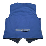 Siviglia Gilet tinta unita con Fantasia Blu per Bambino GLS500J BLU SIVIGLIA 