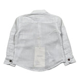 Siviglia Camicia Manica Lunga Tinta Unita con Collo Coreano per Neonato SVNSH17275 BIANCO SIVIGLIA 