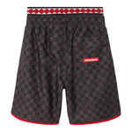 Sprayground Costume Modello Bermuda Tinta Unita con Stampa per Bambino SPY1083BRN MARRONE SPRAYGROUND 