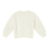 Stella Mccartney Felpa Chiusa Girocollo Tinta Unita con Logo per Bambina TW4C60 PANNA STELLA McCARTNEY 
