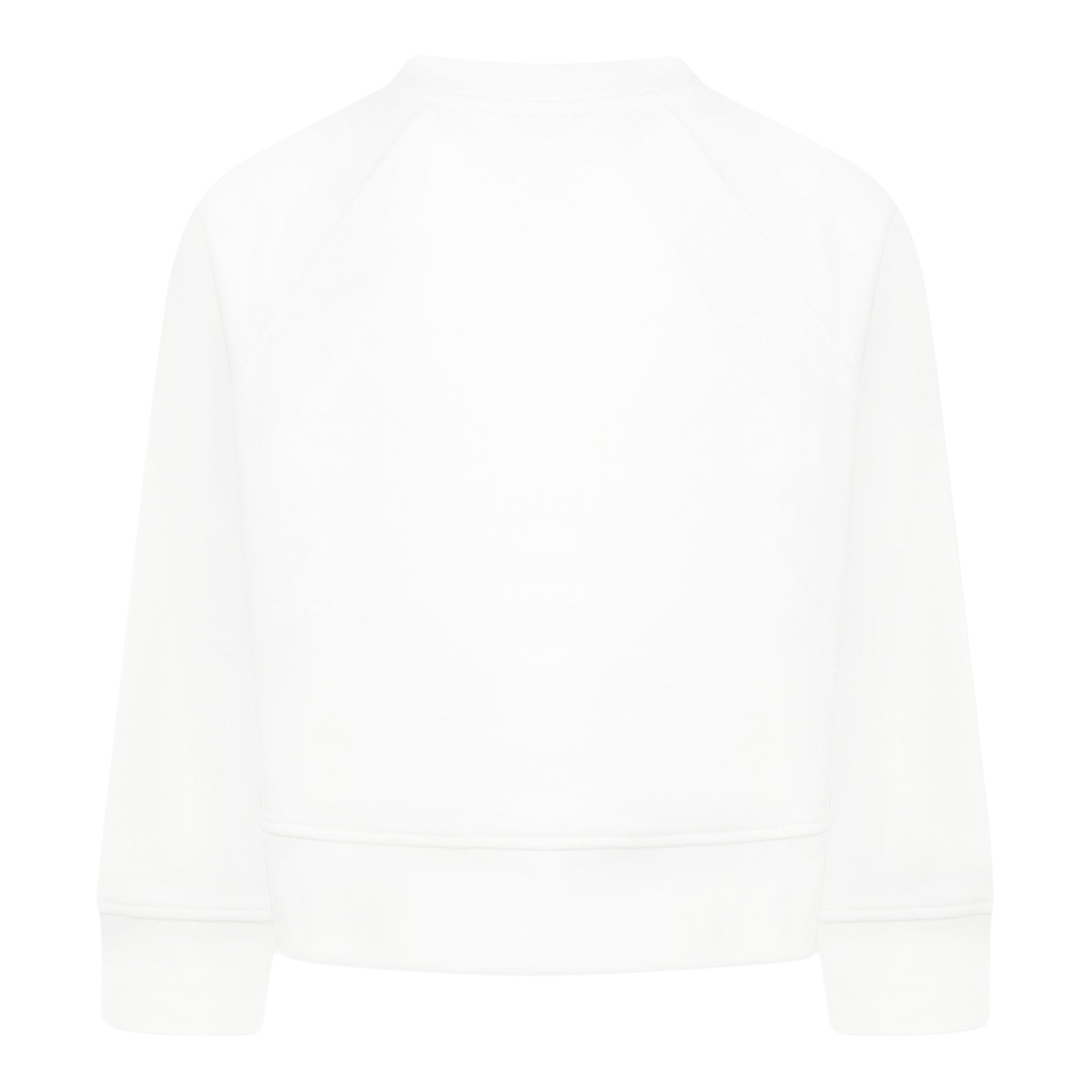 Stella Mccartney Felpa Chiusa Girocollo Tinta Unita con Stampa per Bambina TW4C90 BIANCO STELLA McCARTNEY 