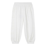 Stella Mccartney Pantalone Tuta Tinta Unita con Ricamo Logo per Bambina TW6E50 PANNA STELLA McCARTNEY 